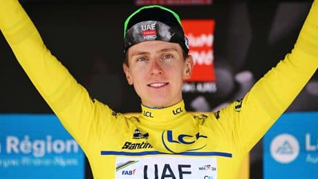 Vier Wochen vor Frankreich-Rundfahrt - Tour-Favorit Pogacar fährt schon in Gelb!