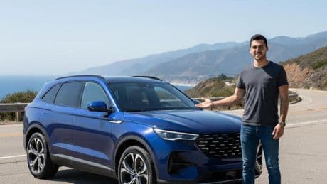 Diego Soria (23), experto en automoción: "Este coche chino  me ha dejado totalmente loco, va bastante bien"