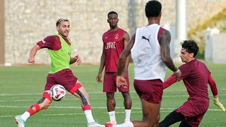Galatasaray çift antrenman yaptı!