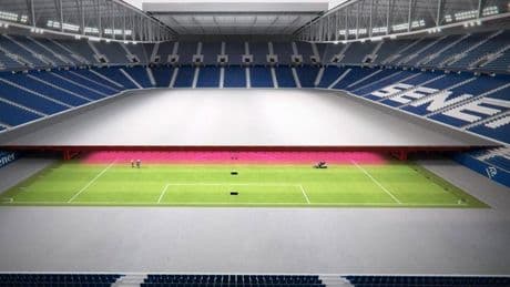 El nuevo sistema con sello vasco que protege el césped de los estadios para organizar eventos masivos