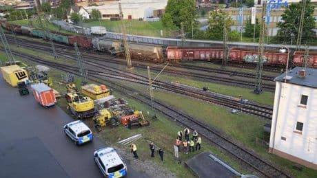 Am Bodensee: Bahnverkehr nach Güterzugunfall weiter unterbrochen
