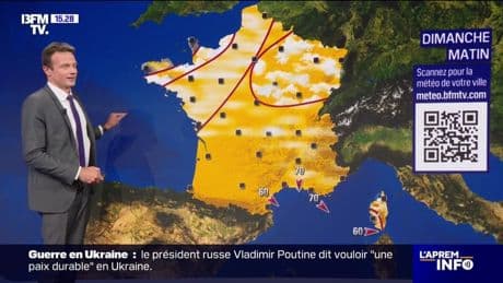 La météo pour ce dimanche 3 août 2025