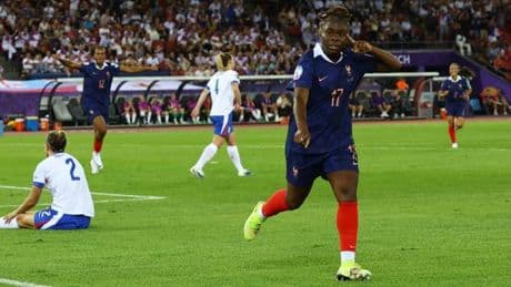 Sandy Baltimore, nouvelle pointure de l’attaque de l’équipe de France à l’Euro 2025 féminin