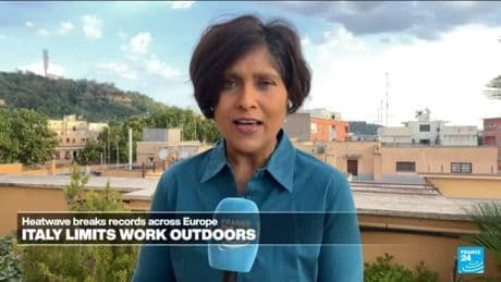 Italy's heatwave disrupts tourism, outdoor work and schools