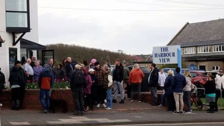 Pretty UK seaside town has golden sands and people travelling miles for fish and chips