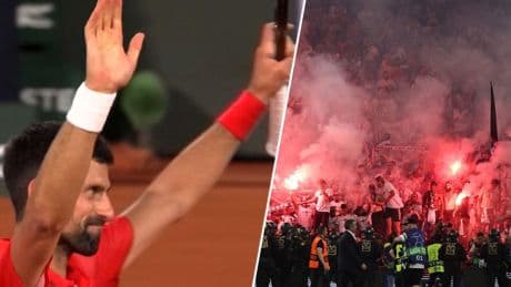 Tennisser Novak Djokovic ongerust na wedstrijd: 'Weet niet hoe we bij hotel terugkomen'
