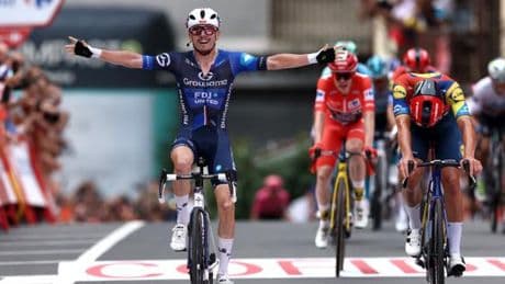 David Gaudu remporte la troisième étape de la Vuelta, son premier succès en World Tour depuis 2022