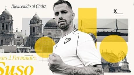 Suso ficha por el Cádiz