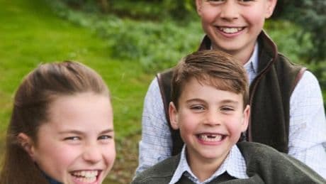 William and Kate share adorable new video of George, Charlotte and Louis