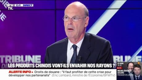 Éric Lombard, ministre de l’Économie: "Il faut que les produits venant de Chine n'échappent pas à la TVA et à nos règles"