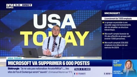 Microsoft va supprimer 6.000 postes