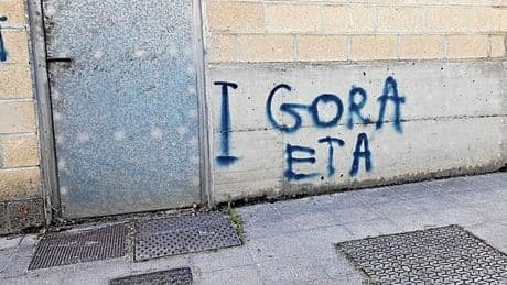 Covite registra 169 actos de apoyo a ETA en lo que va de año