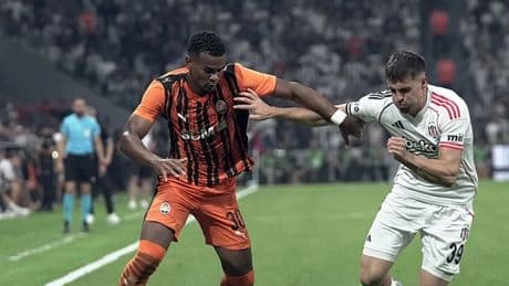 Beşiktaş, Shakhtar Donetsk karşısında tur için mücadele edecek