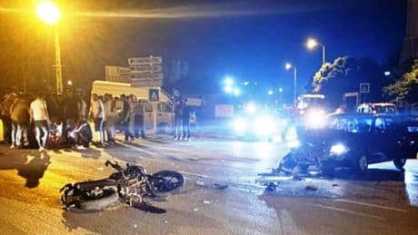Ankara'da otomobil ve motosiklet çarpıştı: 1 ölü, 1 yaralı