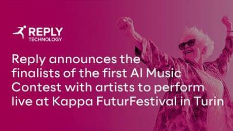 Comunicato Stampa: Reply annuncia i finalisti della prima edizione dell’AI Music Contest 2025