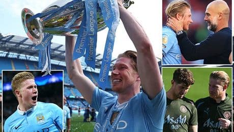 Kevin De Bruyne, King of Manchester City: What he's really like behind the scenes, how he challenged Pep Guardiola, set the standards and where he ranks in club's history