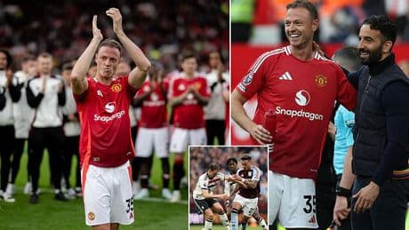 Man United legend Jonny Evans is 'set to stay at Old Trafford as he closes in on new role' less than a month after announcing his retirement