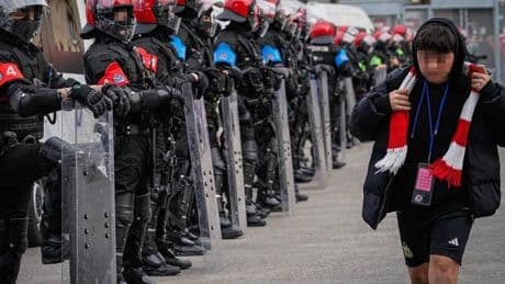 Este es el dispositivo de seguridad para el partido del Athletic contra el Manchester United