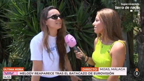 Nuevas palabras de Melody: &quot;Estoy bien, hablaré en la rueda de prensa, pero ahora necesito calma y estar con mi hijo&quot;