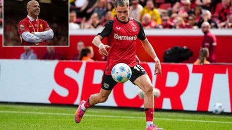 Florian Wirtz transfer latest: Liverpool still £10m short of Bayer Leverkusen's asking price for Germany star as Bundesliga club hold out for British-record fee