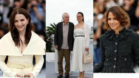 Cannes 2025, le pagelle look del primo photocall: De Niro con la compagna Tiffany (che l'ha reso padre a 79 anni), Binoche candida (7,5), Halle Berry chic (8)
