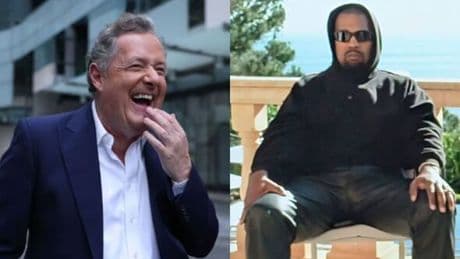 Piers Morgan rages as 'big baby' Kanye West storms out of interview