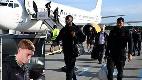 Chelsea stars touch down in Poland ahead of Conference League final against Real Betis - as 23-man squad is named