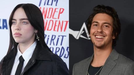 Las fotos de los cantantes Billie Eilish y Nat Wolff que confirman su relación: acaramelados y besándose en el balcón