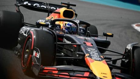 Verstappen verovert pole bij Grote Prijs van Miami