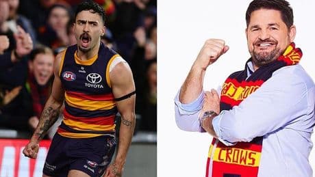 Controversial footy great turned radio host is accused of trying to turn AFL star Izak Rankine into the VICTIM after he hit opponent with a homophobic slur