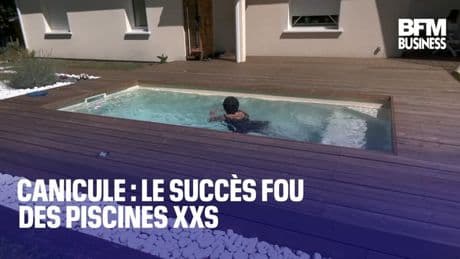 Canicule : le succès fou des piscines XXS