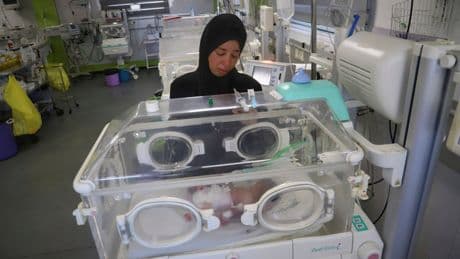 Doctors and moms say these babies in Gaza may die without more formula. They blame Israel's blockade