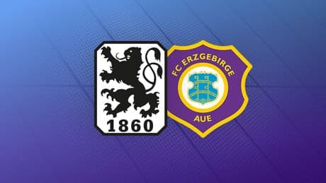 Frühes Tor für die Gäste - 1860 München erkämpft 1:1 gegen Aue