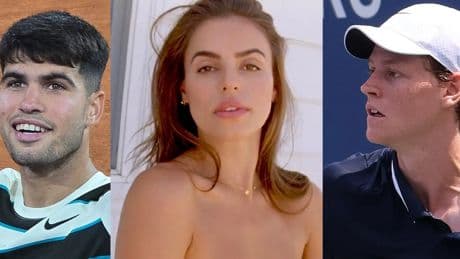 Brooks Nader estuvo saliendo al mismo tiempo con Alcaraz y Sinner, según la prensa de EEUU