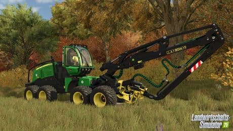 Baum fällt: Neue Maschinen für den Landwirtschafts-Simulator 25