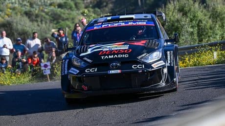 Rovanperä busca recortar distancias con el líder Evans en el Rally de Portugal