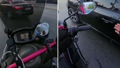 Kuryeden insanlık dersi! Trafiğin ortasında fenalaşan sürücü için bir an bile tereddüt etmedi