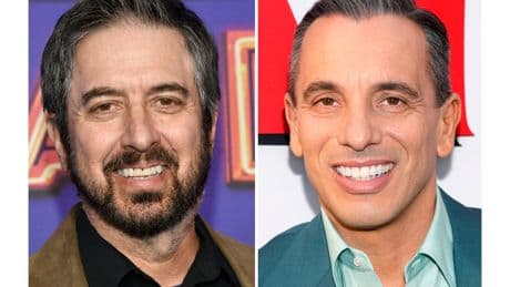 Ray Romano and Sebastian Maniscalco share banter while atop Italian Alps in Winter Olympics promo