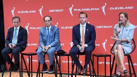 WNBA set to expand to Cleveland, Detroit and Philadelphia over next five years