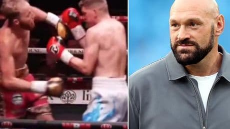 Tyson Fury's cousin knocked down in shock defeat to opponent with 59 losses