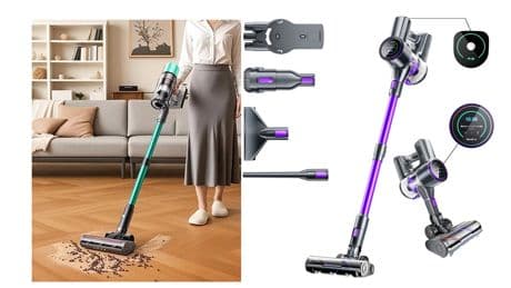 Ab 129 Euro - SmartAI P40 Akku-Staubsauger in drei Varianten jetzt stark reduziert