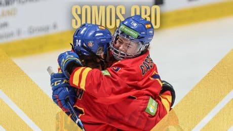 España asciende a la División I del hockey sobre hielo mundial femenino