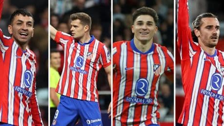 Julián, Sorloth y Griezmann: 78 goles hacia el Mundial de Clubes