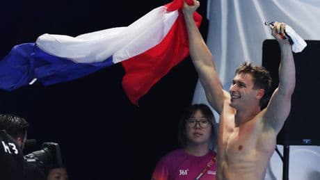 Mondiaux de natation : Maxime Grousset devient champion du monde du 50 m papillon