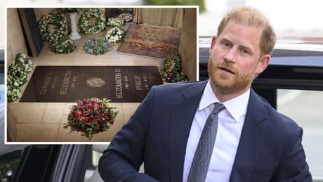 Palast-Insider enthüllt! - Darum blieb Harrys Besuch am Queen-Grab privat