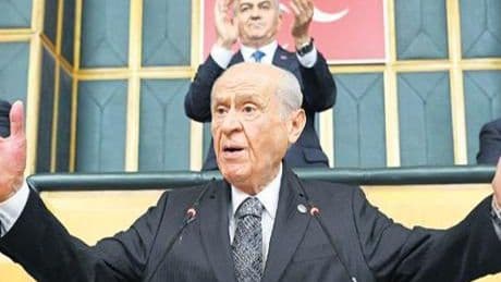 Bahçeli’den karikatür eleştirisi: Nefretle lanetliyorum
