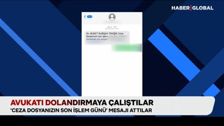 Dolandırıcılar bu kez baltayı taşa vurdu: Avukatı dolandırmaya çalıştılar