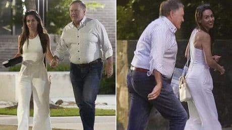 NFL legend Bill Belichick, 73, steps out hand-in-hand with Jordon Hudson, 24, after cozy dinner date in Chapel Hill