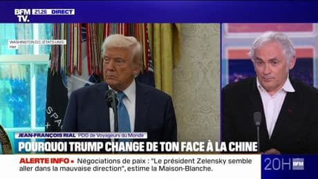 Droits de douane de Trump: pour Jean-François Rial, PDG de Voyageurs du Monde, le président américain "génère de l'incertitude"