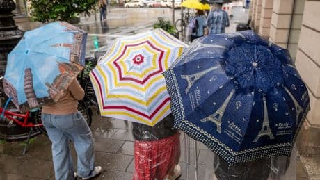 Regenschirmwetter zum Start in die Woche